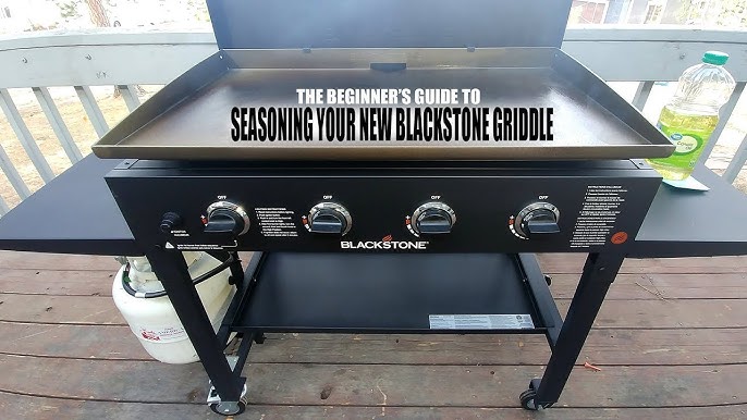 Seasoning Blackstone Griddle - First Time Guide - Sip Bite Go