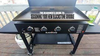 Seasoning Your New Blackstone Griddle  101