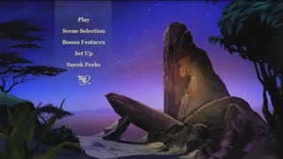 The Future King The Lion King Trilogy Dvd Menu