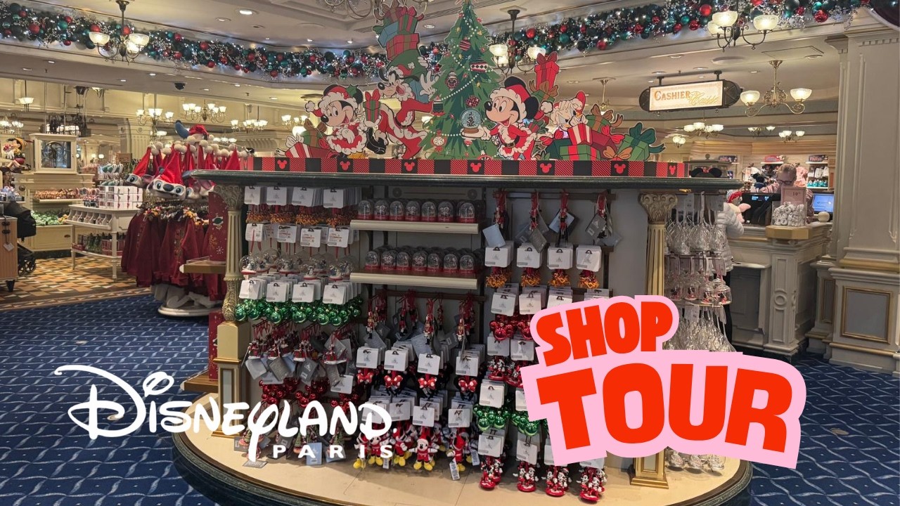 NEW! 🎄 Disneyland Paris Christmas Store Merch 2025 — Emporium Is FULL Of Disney Magic  | Shop tour