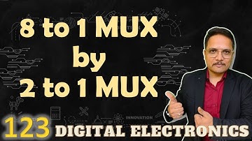 8 to 1 Multiplexer Design Using 2 to 1 Multiplexers: Detailed Explanation and Circuit