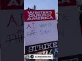 Hollywood Writers Strike | Writers Strike kyu Kar Rahe Hai ?? #shorts