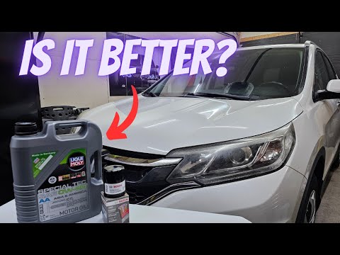 I Changed My 2016 Honda CR-V's Oil to Liquimoly Special Tec AA and Here's What Happened