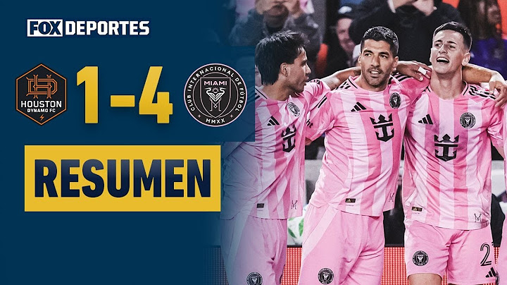 😯😎 INTER MIAMI GOLEA SIN MESSI | Houston Dynamo 1-4 Inter Miami | HIGHLIGHTS | MLS 2025