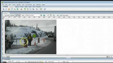 How To Optimize An Image Using Adobe Dreamweaver