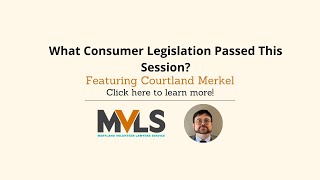 What Consumer Legislation Passed This Session?