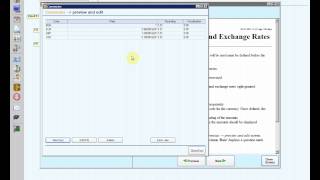 4. Setting Currencies and Exchange Rates in Clock Evolution 2011 Hotel Software screenshot 3