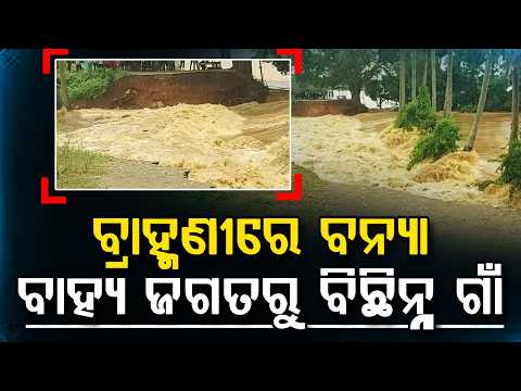 Jajpur Flood Crisis: Brahmani River Water Overflows On Roads; Villages Cut Off | Argus News