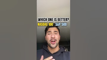 NASDAQ 100 vs S&P 500? 📈         #finance #investing #stockmarket #indexfunds #investingtips #money