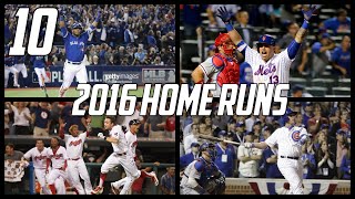 MLB | Top 10 Home Runs of 2016
