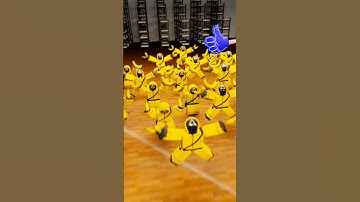 Yellow Squid Game FUNNY Challenge 🍌🤣 Roblox memes #roblox #funny #squidgame #shorts