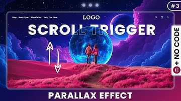 How to create a Stunning Parallax Scrolling Website with Elementor NO CODING! 🔥