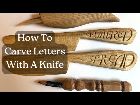Letter Carving For Beginners - Ellie 'Wood Wool Willow'