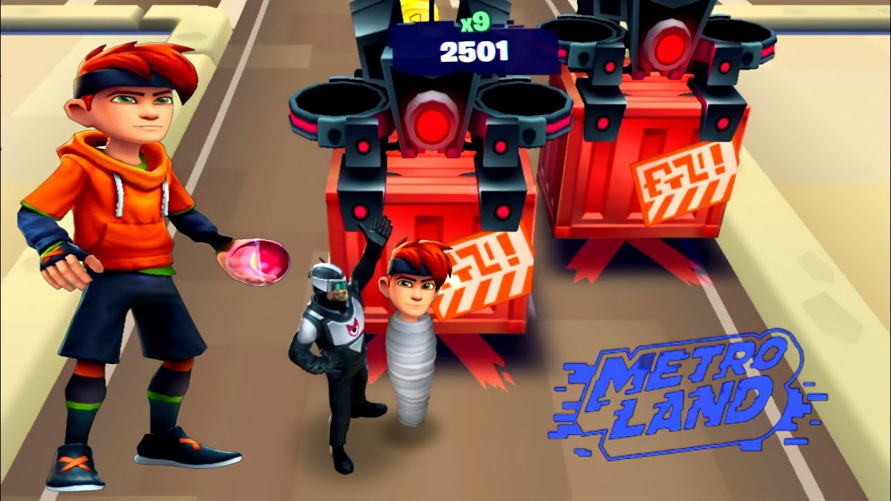 Metroland - Endless Runner Gameplay 