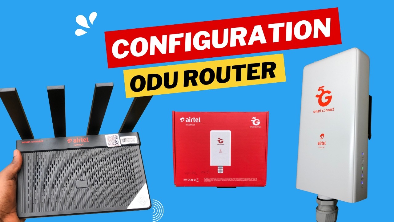 Setting Up Airtel 5G ODU Router Tutorial | How to Setup Airtel 5G ...