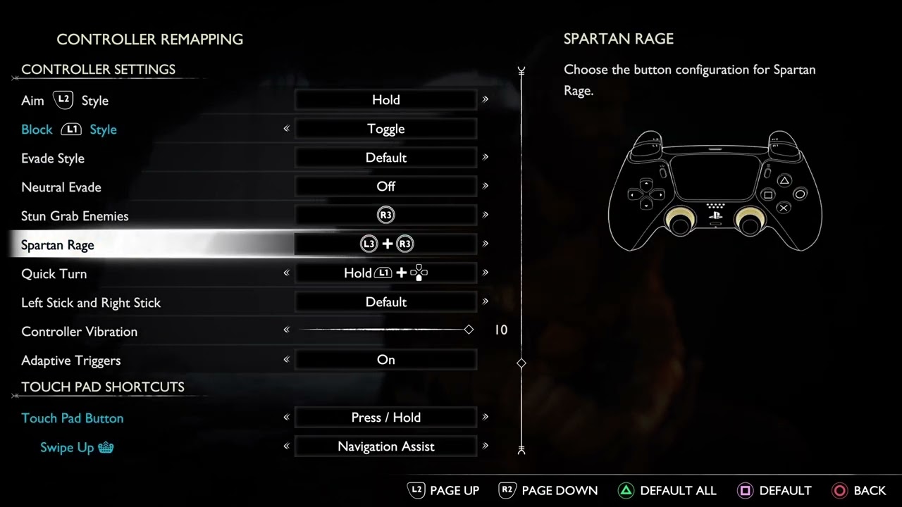 Как активировать спартанскую ярость в God of War Ragnarök — настройте управление под себя