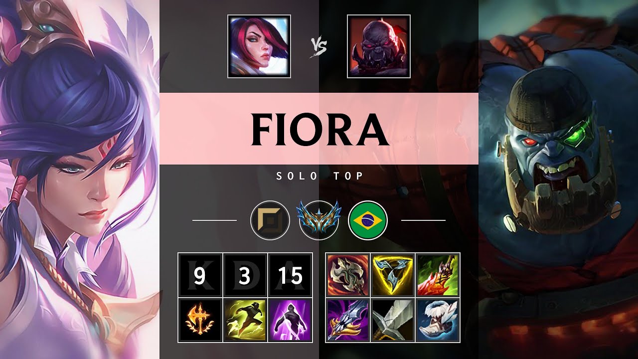 Fiora Top vs Sion - BR Challenger Patch 25.17