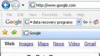 Data Recovery Programs for Windows XP and Vista