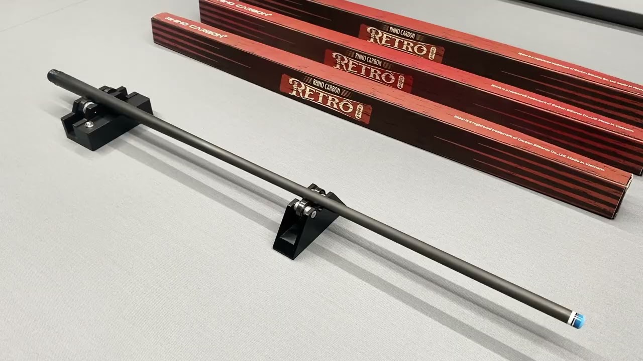 Rhino Retro Carbon Fiber Pool Cue Thuya   No Wrap   Thailand Pool Tables