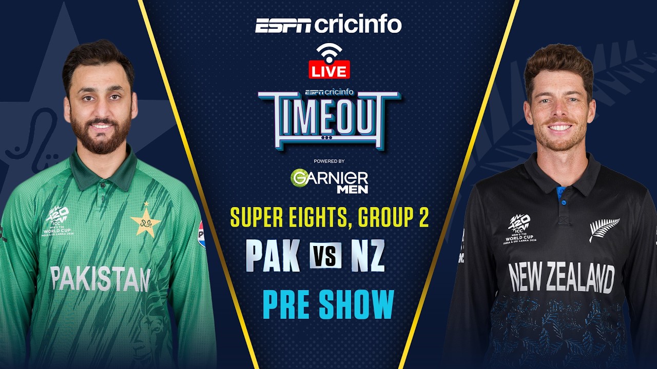 Pakistan vs New Zealand LIVE Build-Up | T20 World Cup 2026 | Semi-Final Race Begins | PAK vs NZ