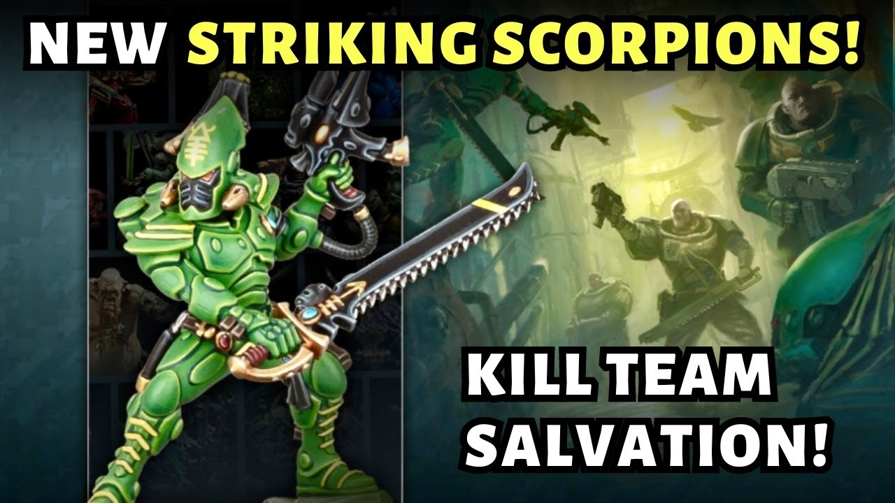 PLASTIC Striking Scorpions Revealed! New Kill Team Season! YouTube