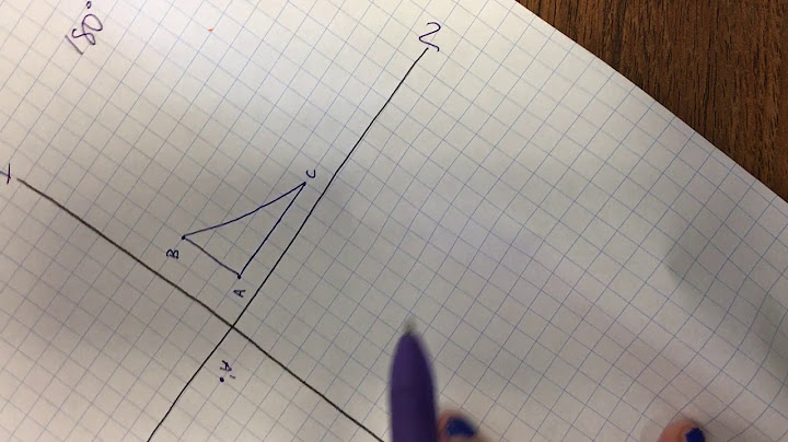 180 degree rotation of an object