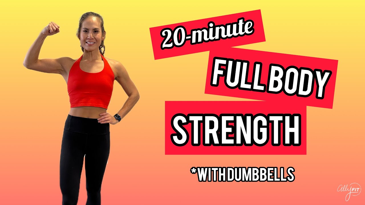 20 Minute Total Body Strength Training YouTube 20 Minute Total Body Strength Training YouTube