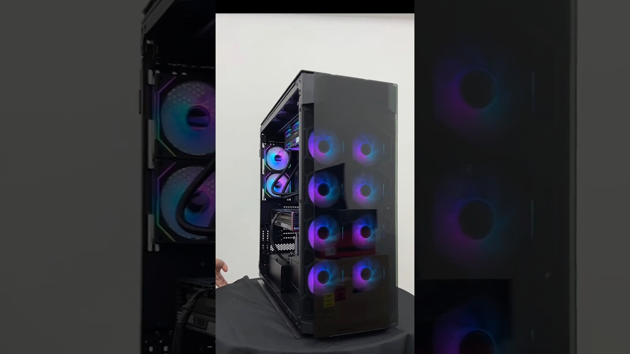 WATCH: CPU AMDPRO 5995WX 64 cores #pcbuild #gaming #pc #rog