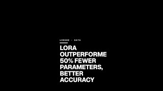 LoRA Outperformed: 50% Fewer Parameters, Better Accuracy