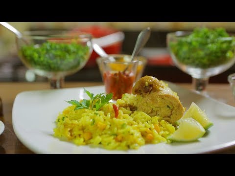 Galinhada: Chicken and Rice in a delicious Brazilian comfort food
