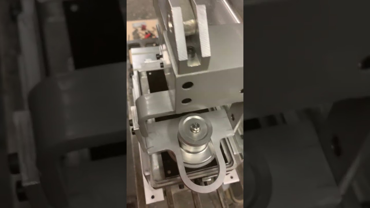 Pad printer, manual, conversion to closed cup type ink well.