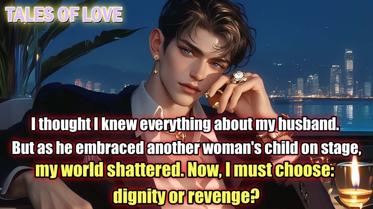 My husband embraced another woman's child on stage, my world shattered  Now, dignity or revenge