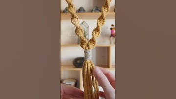#hangamacrame #diy #macrame #art #artist #for #foryou #fiber #handmade #support #tutorial #pattern