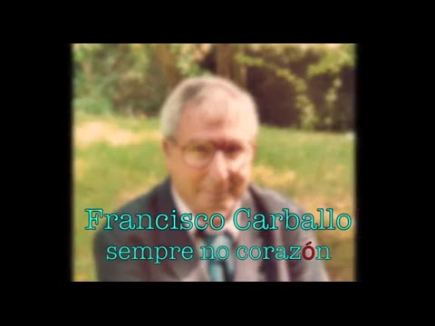 Video sobre Francisco Carballo proxectado en Maceda, durante a Homenaxe celebrada o 27 de decembro de 2014 (Xan Carballa)