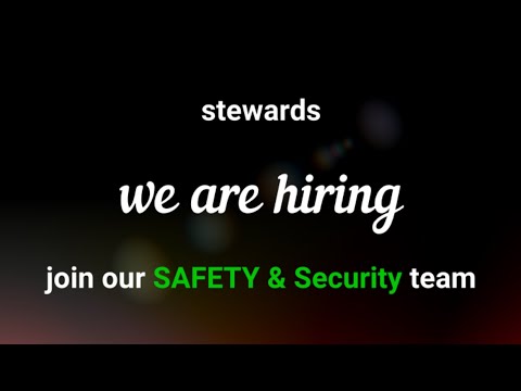 stewards Inserat : SAFETY & SECURITY