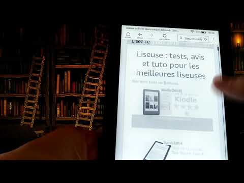 Liseuse Kindle : test du navigateur internet