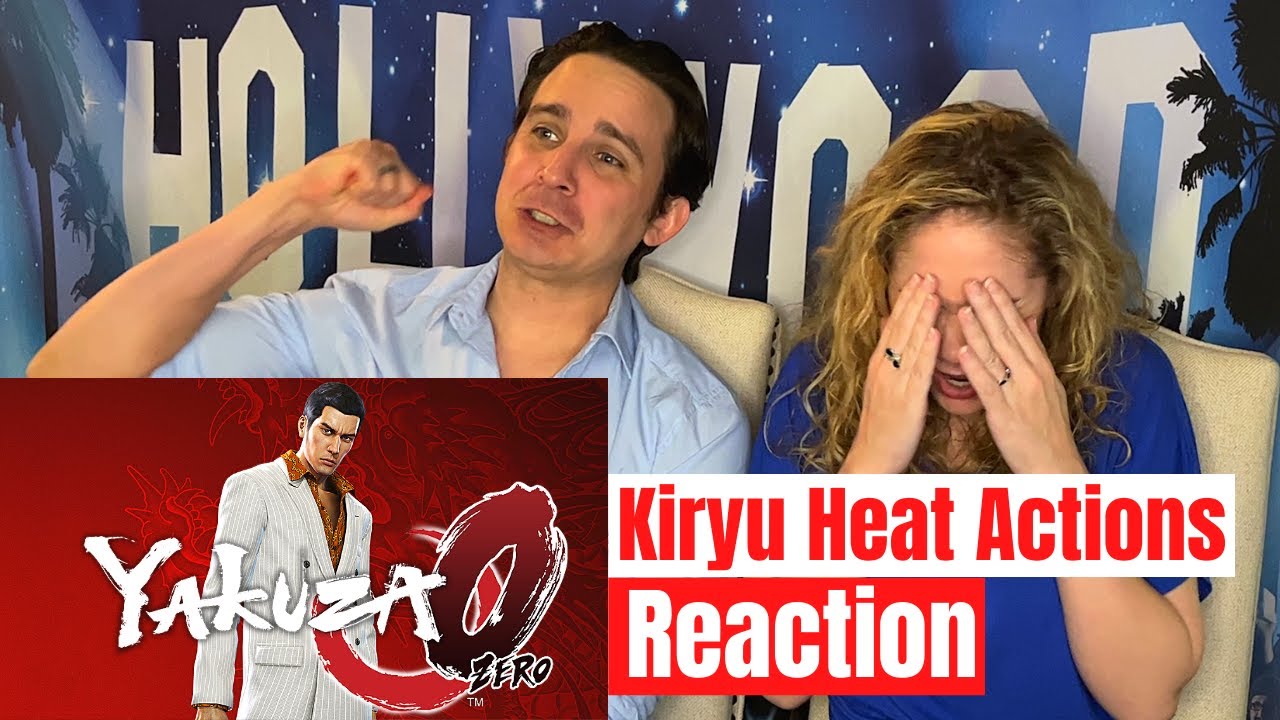 Yakuza 0 All Kiryu Heat Actions Reaction