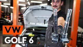Replacing Ignition Coil yourself video instruction on VW AMAROK
