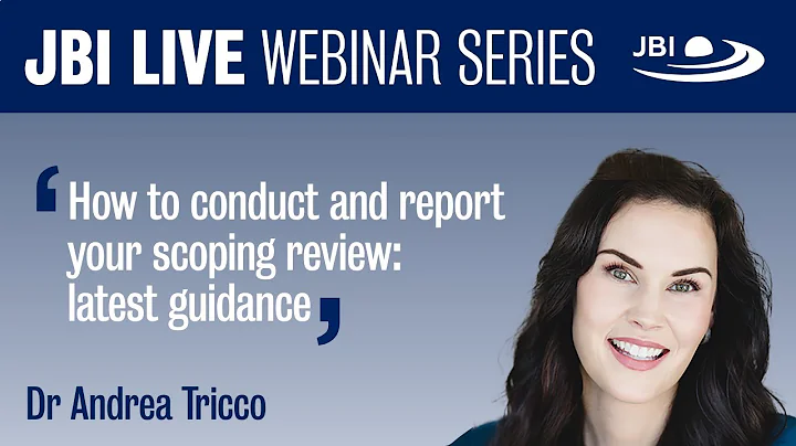 How to conduct and report your scoping review: lat...