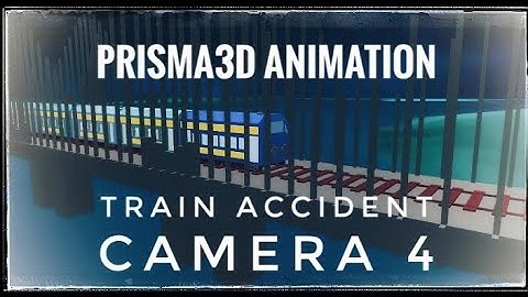 Prisma3d | Train Accident animation 4 #kaizengovind #prisma3d #prisma3danimation #prisma3dtutorial