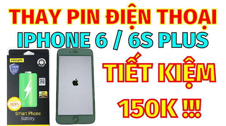 Thay pin iphone 6s plus thegioididong giá bao nhiêu