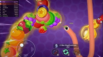 WORMATE ZONE.IO | Rắn săn mồi #10 BIGGEST SNAKE | vùng giun đất | game Rắn