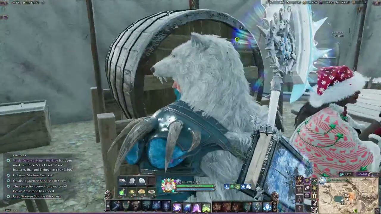 Throne and Liberty Startree Solstice Gift Chest