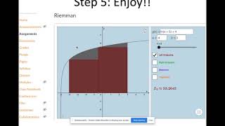 Distance Learning Tech Tools - How to embed a Geogebra applet to CanvasLMS