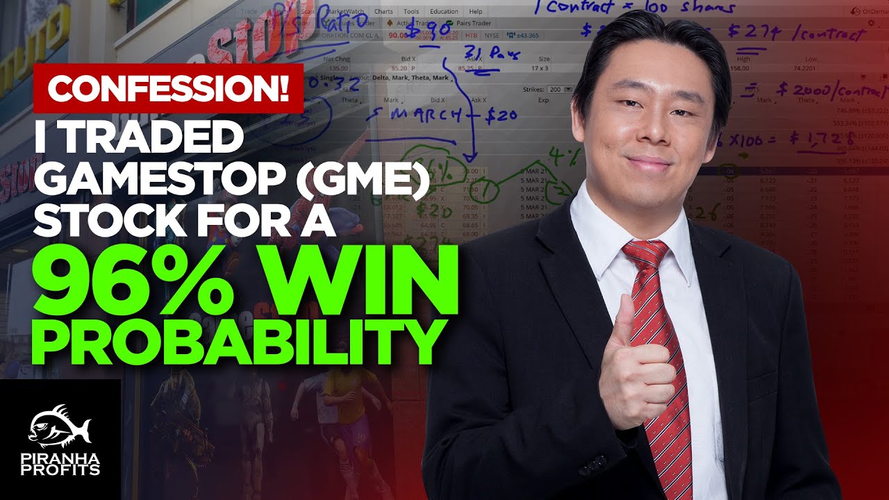 Confession! I Traded Gamestop (GME) Stock for a 96% Win Probability Confession! I Traded Gamestop (GME) Stock for a 96% Win Probability