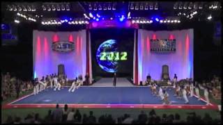 Cheer Athletics Cheetahs Worlds 2012