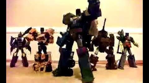 Combaticons Combine Into Bruticus!