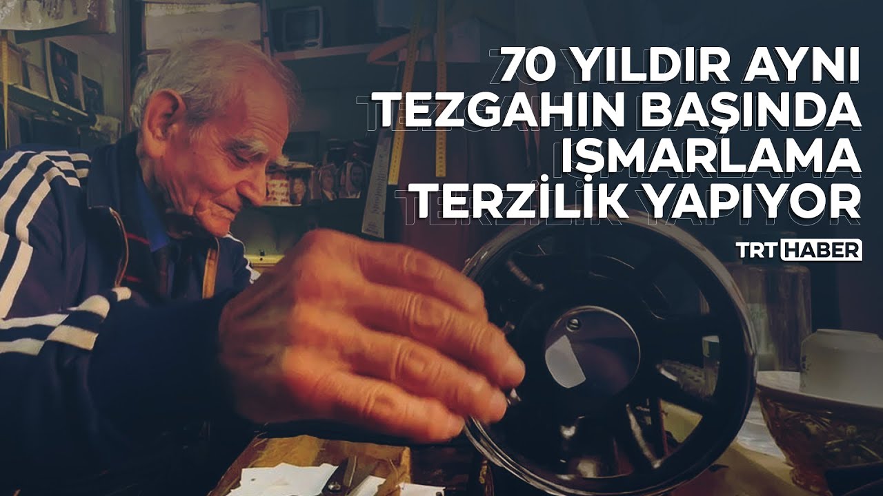 70 yıldır aynı tezgahın başında ısmarlama terzilik yapıyor
