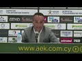 ΑΕΚ LARNACA TV | LIVE ΠΑΡΟΥΣΙΑΣΗ NEOY ΠΡΟΠΟΝΗΤΗ JOSE LUIS OLTRA