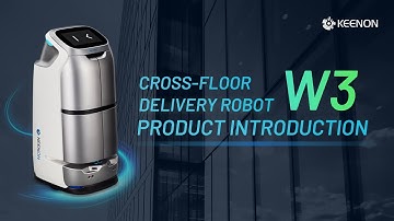 Cross-floor Delivery Robot W3 Product Introduction